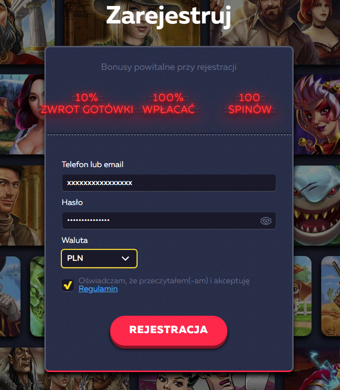 Jak założyć konto osobiste w Vavada?